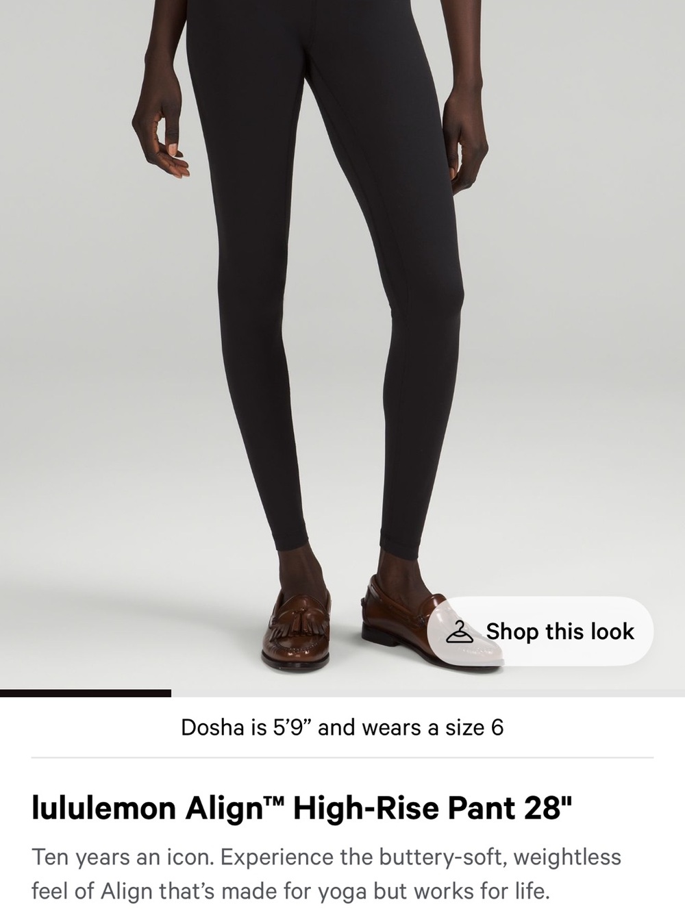 lululemon athletica Align High-Rise Leggings - Black